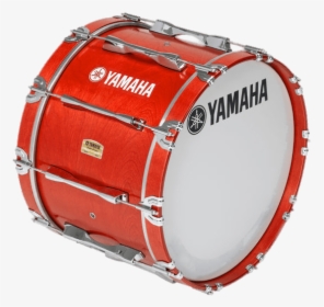 Red Bass Drum - Yamaha Marching Bass Drums, HD Png Download, Transparent PNG