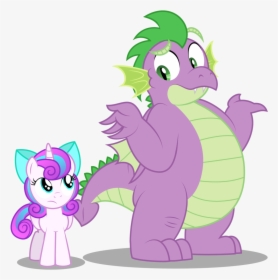 Adult, Adult Spike, Artist - Flurry Heart And Spike Aleximusprime, HD Png Download, Transparent PNG