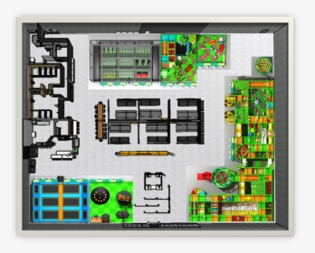 Layout - Playground Indoor Floor Plan, HD Png Download, Transparent PNG