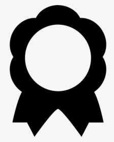 Award Medal Of Flower Shape With Ribbon Tails - Circle, HD Png Download, Transparent PNG