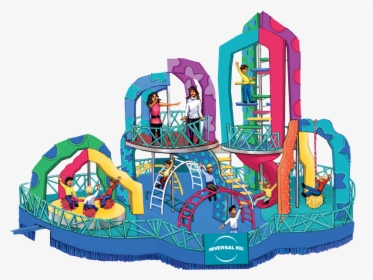 Universal Kids Playground , Png Download - Inflatable, Transparent Png, Transparent PNG