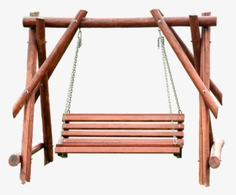 Swing, Wood, Isolated, Playground, Play, Nature, Summer - Balanço Madeira Png, Transparent Png, Transparent PNG