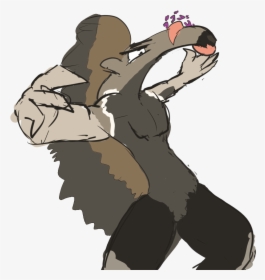 An Anteater Jojo - Cartoon, HD Png Download, Transparent PNG