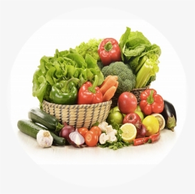 Null - Fruits And Vegetables Bucket, HD Png Download, Transparent PNG
