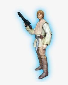 Luke Skywalker Obi Wan Kenobi Anakin Skywalker Chewbacca - Custom 6 Inch Black Series Figure, HD Png Download, Transparent PNG