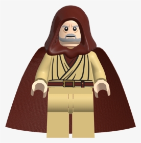 Illustration,fictional Character,lego,obi-wan Kenobi,clip - Lego Star Wars Minifigures Ben Kenobi, HD Png Download, Transparent PNG
