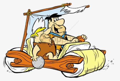 Free Png Download The Flintstones Fred And Barney In - Flintstones Car, Transparent Png, Transparent PNG