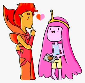 Flame Prince And Princess Bubblegum By Awesomeshadow773 - Princess Bubblegum, HD Png Download, Transparent PNG