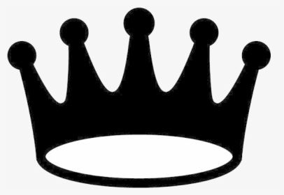Crown Collection Of Prince Black And White Transparent - Svg Prince Crown Clipart, HD Png Download, Transparent PNG