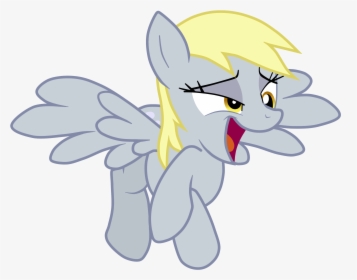 Derpy Hooves Pony Cat Mammal Cartoon Fictional Character - Derpy Transparent Background, HD Png Download, Transparent PNG