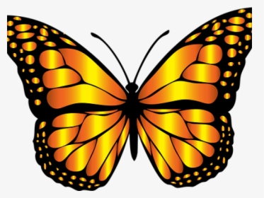 Monarch Butterfly Clipart Png Full Hd - Redbubble Butterfly Sticker, Transparent Png, Transparent PNG