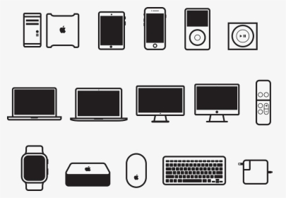 Apple Device Icons, HD Png Download, Transparent PNG