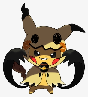 #pokemon #pikachu #mimikyu #freetoedit - Mimikyu Pikachu Pokemon Go, HD Png Download, Transparent PNG