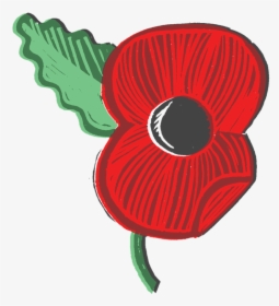 Pinart Memorial Day Salute - Poppys Coloured World War 1, HD Png Download, Transparent PNG