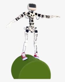 Poppy Humanoid Vecto - Poppy Robot Png, Transparent Png, Transparent PNG
