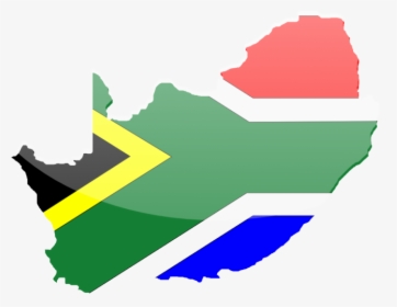 South African Flag Vector - South Africa To China, HD Png Download, Transparent PNG