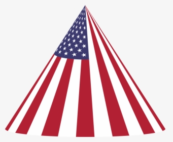 Triangle,symmetry,area - Flag Of The United States, HD Png Download, Transparent PNG