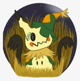 Scarecrow Mimikyu - Cartoon, HD Png Download, Transparent PNG