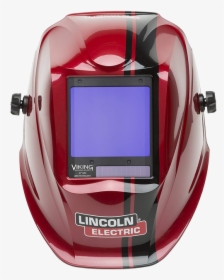Viking 3350 Code Red Welding Helmet - Red Lincoln Electric Welding Helmet, HD Png Download, Transparent PNG