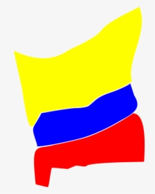 Transparent Bandera Venezuela Png - Flag Of Colombia, Png Download, Transparent PNG