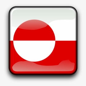 Gl Clipart By Koppi - Flag Of Greenland, HD Png Download, Transparent PNG