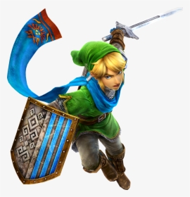 Transparent Link Hyrule Warriors - Legend Of Zelda Link Transparent, HD Png Download, Transparent PNG