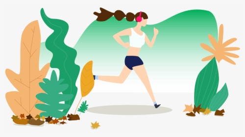 Running Sport Character Exercise Png Image And Clipart - Illustration, Transparent Png, Transparent PNG