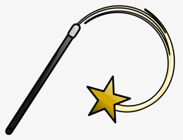 Magic Wand Small Clipart 300pixel Size, Free Design - Magic Wand Clipart Gif, HD Png Download, Transparent PNG
