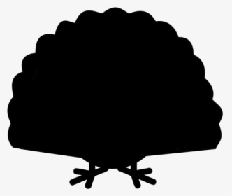 Thanksgiving Turkey Png Silhouette Transparent Background, Png Download, Transparent PNG