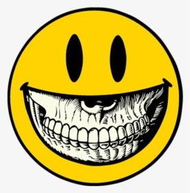 Smiley Emoticon Image Face - Ron English Smiley Face, HD Png Download, Transparent PNG