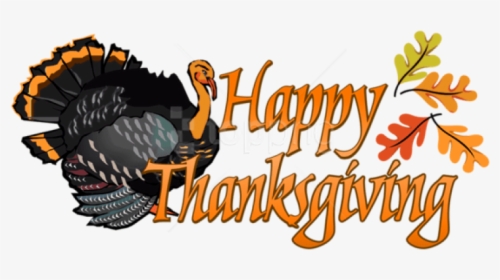 Wild-turkey - Transparent Background Happy Thanksgiving Clip Art, HD Png Download, Transparent PNG