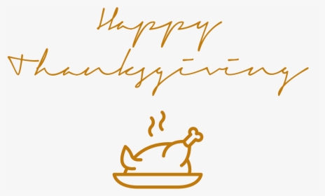 Happy Thanksgiving Signature Smoking Turkey - Happy Thanksgiving Transparent, HD Png Download, Transparent PNG