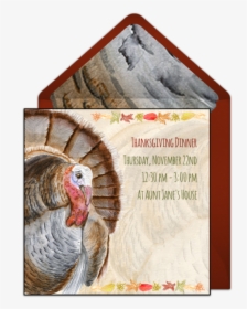 Turkey Painting In Watercolor, HD Png Download, Transparent PNG