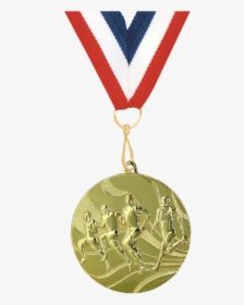 Download This High Resolution Medal Png Image - Gold Medal For Running, Transparent Png, Transparent PNG