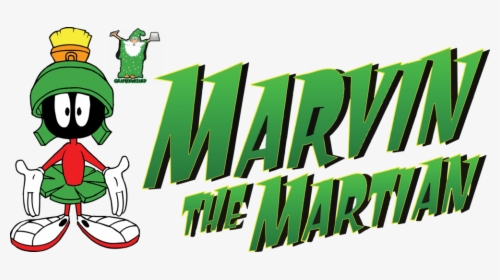 Marvin The Martian And Logo - Marvin The Martian Logo, HD Png Download, Transparent PNG