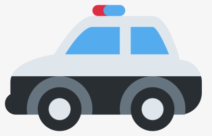 Transparent Police Car - Police Car Emoji Png, Png Download, Transparent PNG
