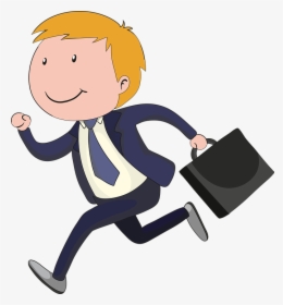 Run, Go To Work, Man, Manager - Different Occupations, HD Png Download, Transparent PNG