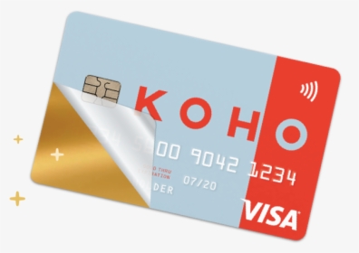 Koho Metal Visa - Koho Card, HD Png Download, Transparent PNG