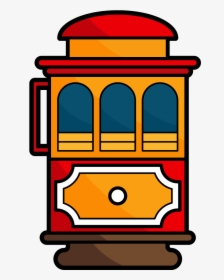 Sf Cable Car Icon, HD Png Download, Transparent PNG