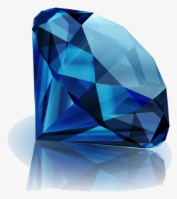Blue Diamond Gemstone Gem Jewellery Png File Hd Clipart - Blue Diamond Gemstone, Transparent Png, Transparent PNG