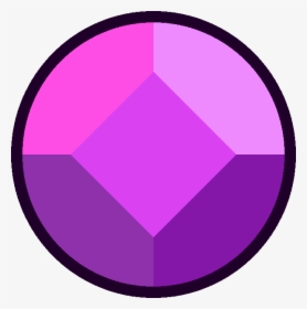 Transparent Gemstone Clipart - Steven Universe Purple Diamond Gemstone, HD Png Download, Transparent PNG