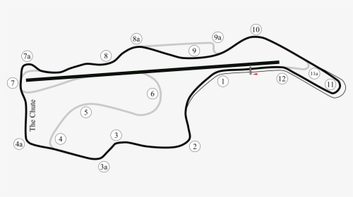 Infineon With Emphasis On Nascar Track - Infineon Raceway Track Map, HD Png Download, Transparent PNG
