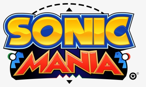 Transparent Sonic Background Png - Sonic Mania Logo Transparent, Png Download, Transparent PNG