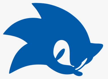 Sonic Tshirt Head - Sonic The Hedgehog Silhouette, HD Png Download, Transparent PNG