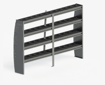 Picture Of Contoured Shelving With 4 Shelves - Shelf, HD Png Download, Transparent PNG