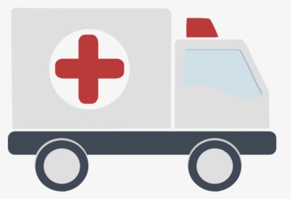 Ambulance Icon - Ambulance Flat Png, Transparent Png, Transparent PNG
