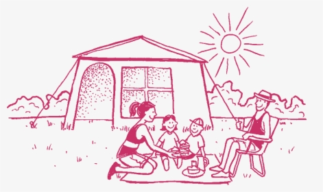 Wicksteed Park Camping - Illustration, HD Png Download, Transparent PNG