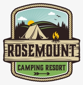 Rosemount Camping Resort - Camp Resort Logo, HD Png Download, Transparent PNG