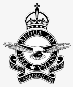 Royal Canadian Air Force Logo Vector - Royal Canadian Air Force, HD Png Download, Transparent PNG