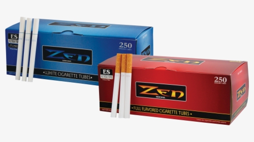Zen Cigarette Tubes - Zen Red Cigarette Tubes, HD Png Download, Transparent PNG